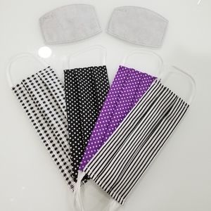 4FOR$23 HANDMADE cotton fabric face mask